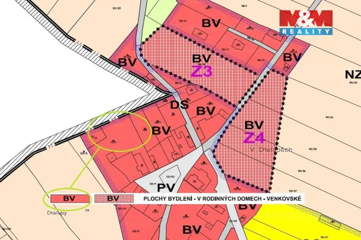 Prodej pozemku pro bydlení, Žáky - Štrampouch, 615 m2