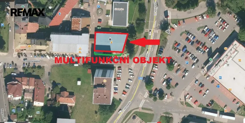 Prodej obchodního prostoru, Dvůr Králové nad Labem, Dobrovského, 540 m2