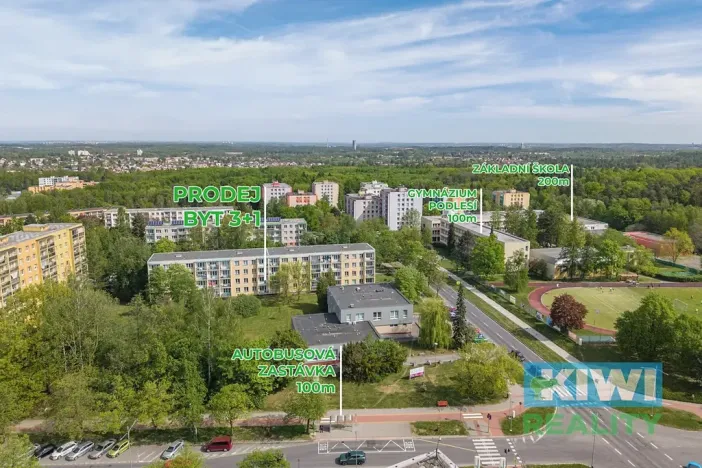 Prodej bytu 3+1, Havířov, Točitá, 61 m2