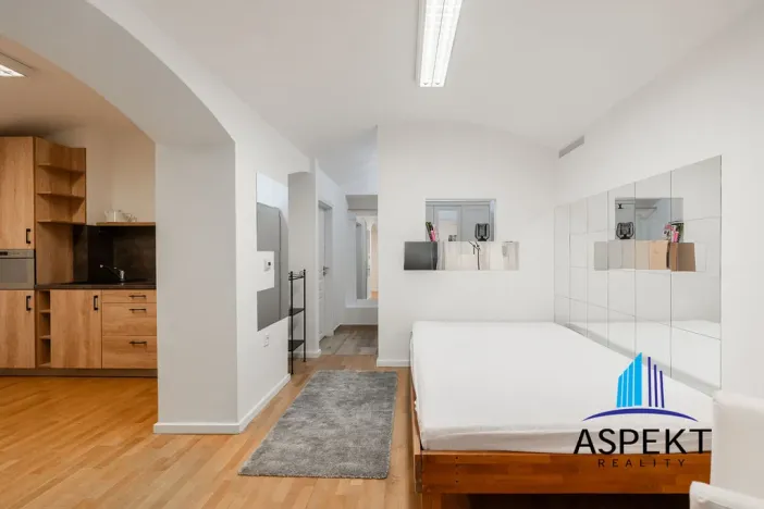 Pronájem bytu 1+kk, Praha - Žižkov, Ondříčkova, 32 m2