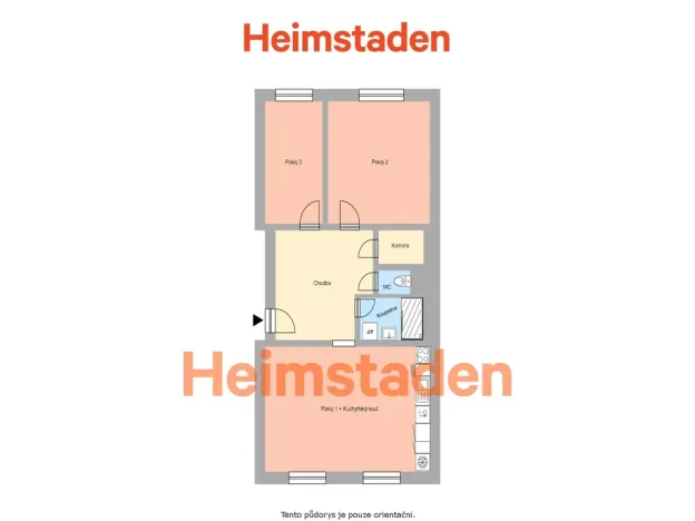 Pronájem bytu 3+kk, Ostrava - Poruba, Havlíčkovo náměstí, 64 m2