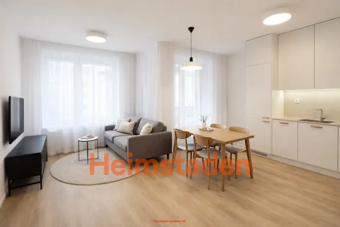 Pronájem bytu 2+kk, Praha - Holešovice, U Pergamenky, 54 m2
