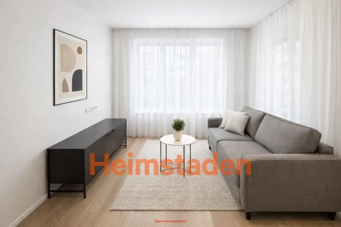 Pronájem bytu 2+kk, Praha - Holešovice, U Pergamenky, 54 m2