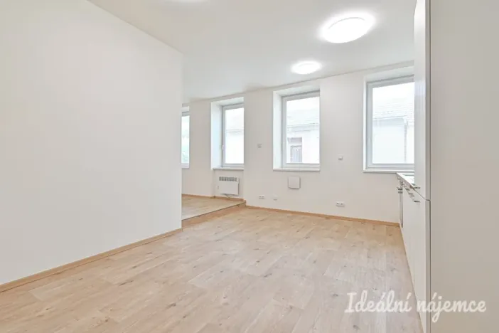 Pronájem bytu 1+kk, Brno - Královo Pole, Poděbradova, 45 m2