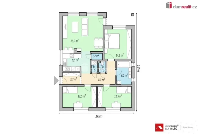 Prodej rodinného domu, Hostišová, 122 m2