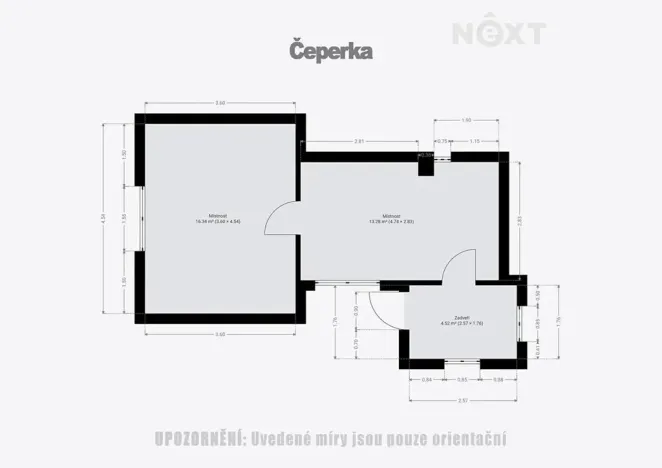 Prodej rodinného domu, Čeperka, 34 m2