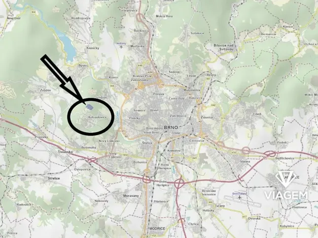 Prodej podílu lesa, Brno, 6591 m2