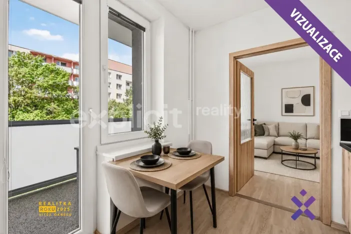 Prodej bytu 2+1, Prostějov, Krapkova, 54 m2