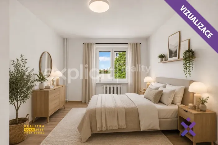 Prodej bytu 2+1, Prostějov, Krapkova, 54 m2