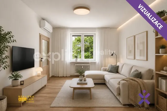 Prodej bytu 2+1, Prostějov, Krapkova, 54 m2