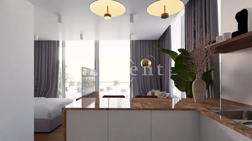 Prodej bytu 1+kk, Taqah, Omán, 56 m2