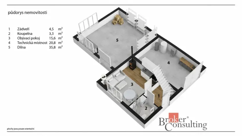 Prodej rodinného domu, Bechyně, Fáberova, 104 m2