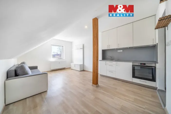 Pronájem bytu 1+kk, Kamenný Újezd - Kocanda, 35 m2
