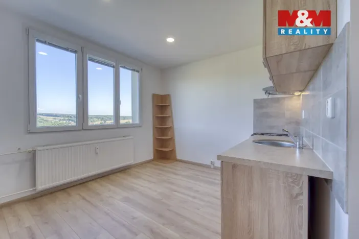 Pronájem bytu 1+1, Kaznějov, Školní, 36 m2