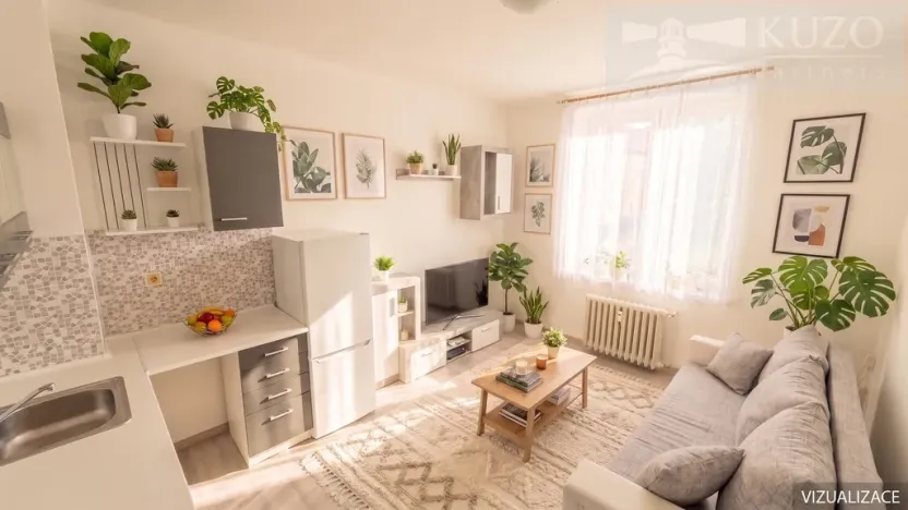 Pronájem bytu 1+kk, Příbram, Mariánská, 20 m2