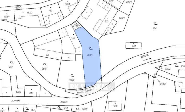 Prodej pozemku pro bydlení, Ledenice, Náměstí, 610 m2
