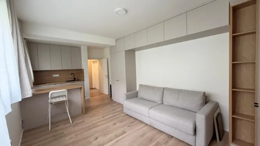 Pronájem bytu 1+kk, Praha - Strašnice, Strančická, 30 m2