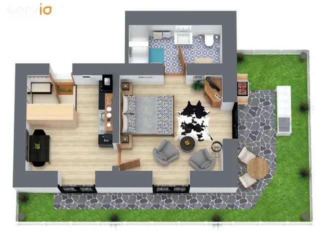 Prodej bytu 1+1, Staré Město - Kunčice, 36 m2