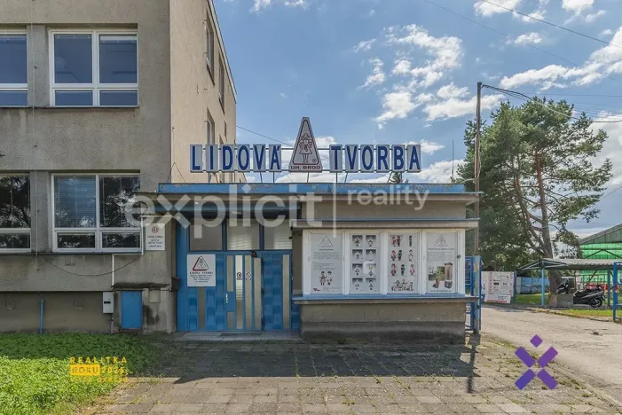 Pronájem skladu, Uherský Brod, Vazová, 1162 m2