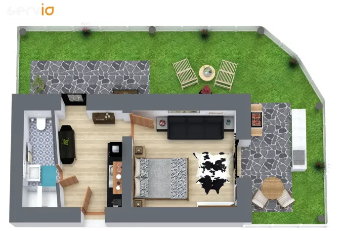 Prodej apartmánu, Staré Město - Kunčice, 29 m2