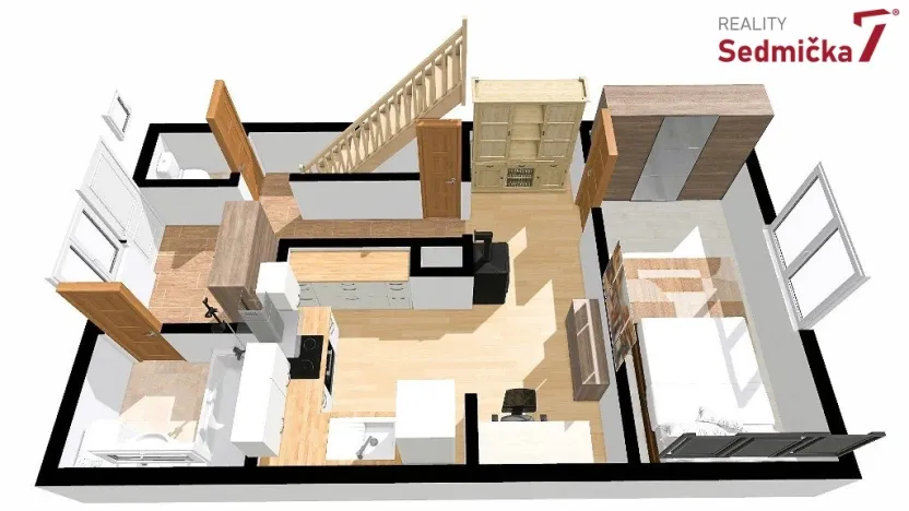 Prodej rodinného domu, Náměšť nad Oslavou, 55 m2