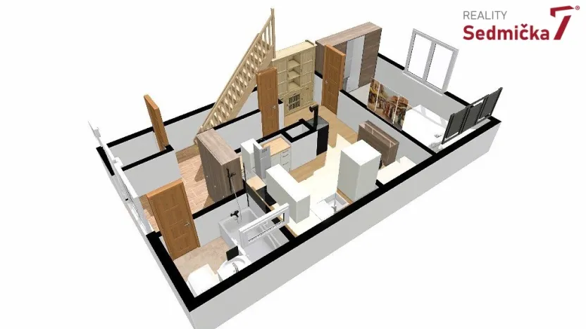 Prodej rodinného domu, Náměšť nad Oslavou, 55 m2