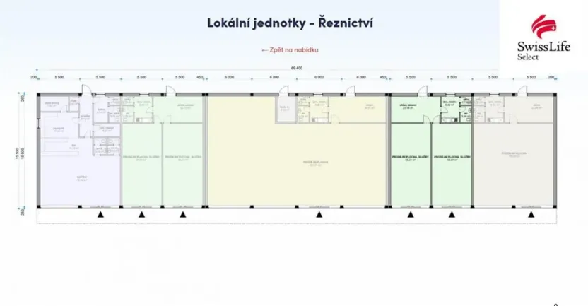 Prodej obchodního prostoru, Polná, 153 m2