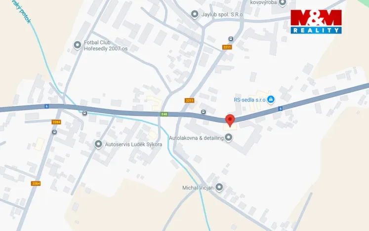 Pronájem skladu, Hořesedly, 200 m2