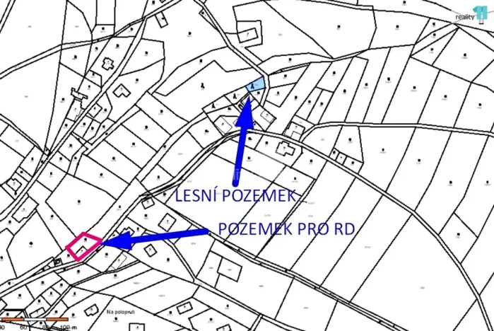 Prodej pozemku pro bydlení, Vysoké nad Jizerou, 400 m2