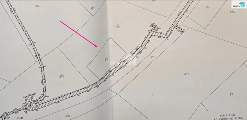 Prodej pozemku pro bydlení, Vysoké nad Jizerou, 400 m2