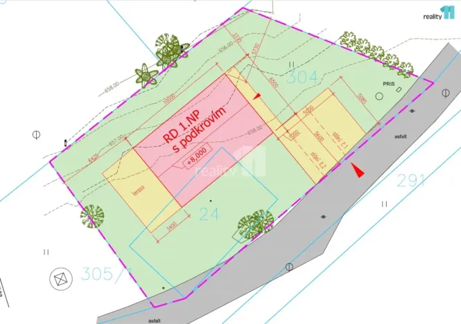 Prodej pozemku pro bydlení, Vysoké nad Jizerou, 400 m2