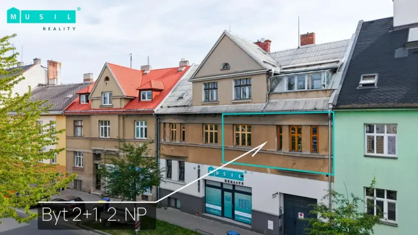 Pronájem bytu 2+1, Olomouc - Nové Sady, Rooseveltova, 65 m2