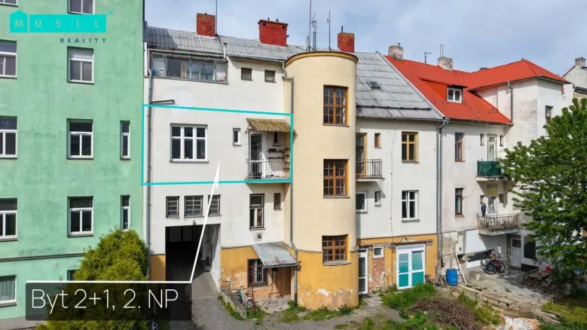 Pronájem bytu 2+1, Olomouc - Nové Sady, Rooseveltova, 65 m2