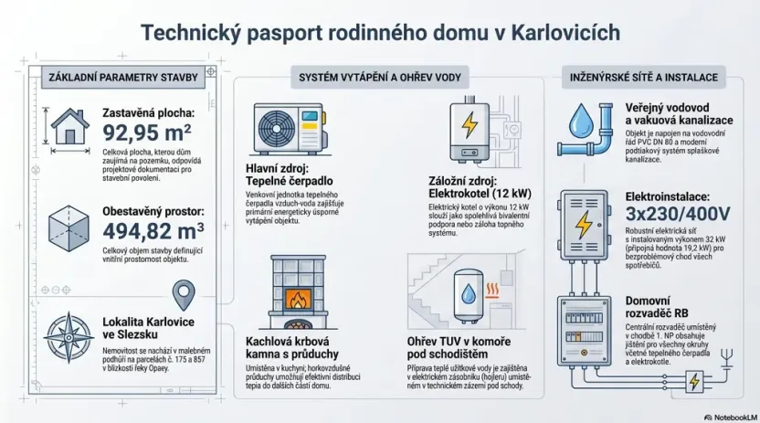 Prodej rodinného domu, Karlovice, 160 m2