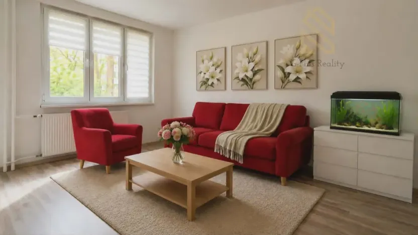 Pronájem bytu 2+1, Louny, Náměstí Benedikta Rejta, 53 m2