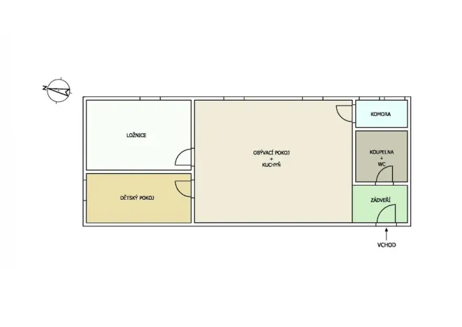 Prodej bytu 3+kk, Trutnov - Poříčí, Sokolská, 82 m2