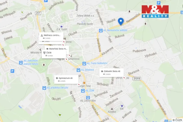 Prodej rodinného domu, Aš, Nemocniční, 350 m2