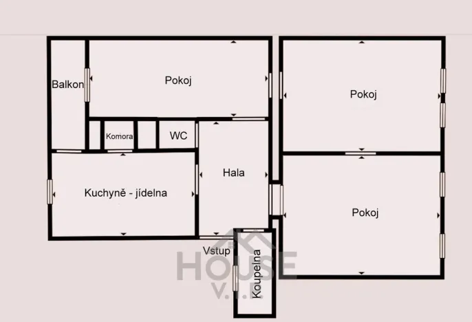 Prodej bytu 3+1, Praha - Smíchov, Na bělidle, 108 m2