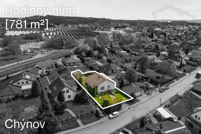 Prodej rodinného domu, Chýnov, Tyršova, 308 m2