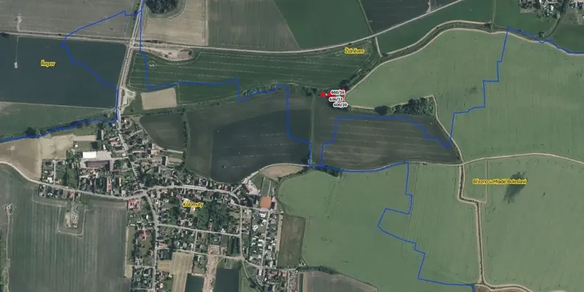 Prodej louky, Židněves, 1573 m2