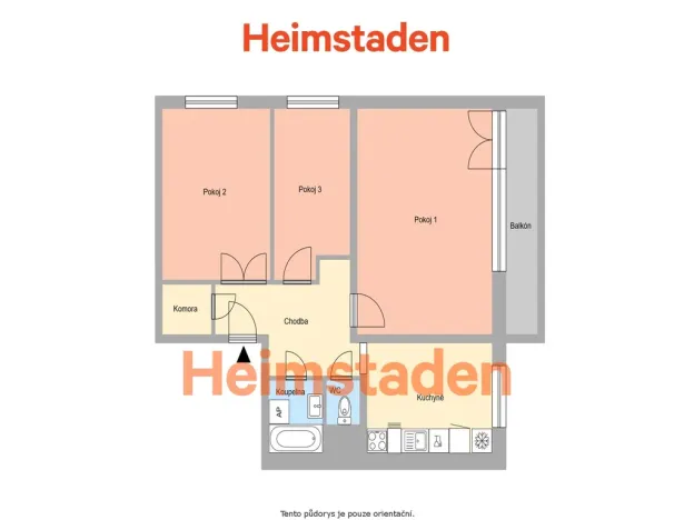 Pronájem bytu 3+1, Albrechtice, Hornická, 69 m2