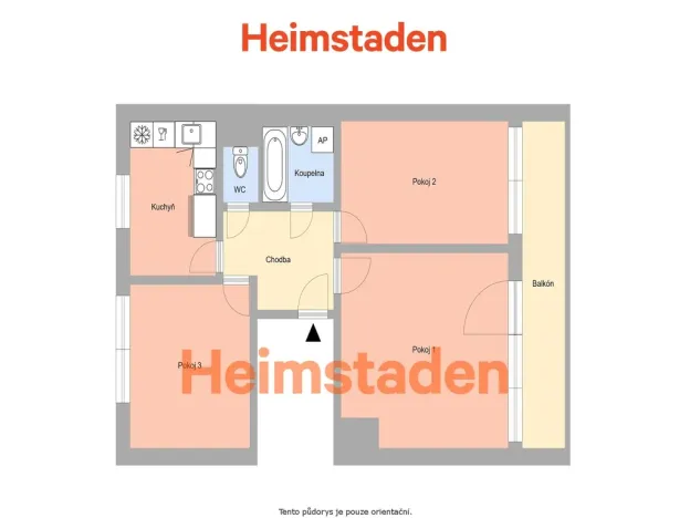 Pronájem bytu 3+1, Staříč, Staříč, 60 m2