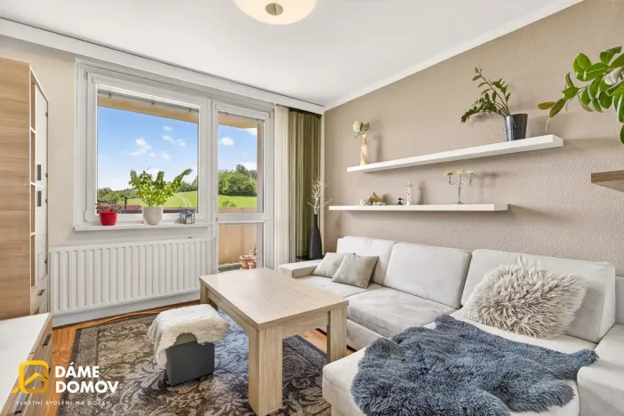 Prodej bytu 2+1, Luhačovice, Zahradní čtvrť, 53 m2