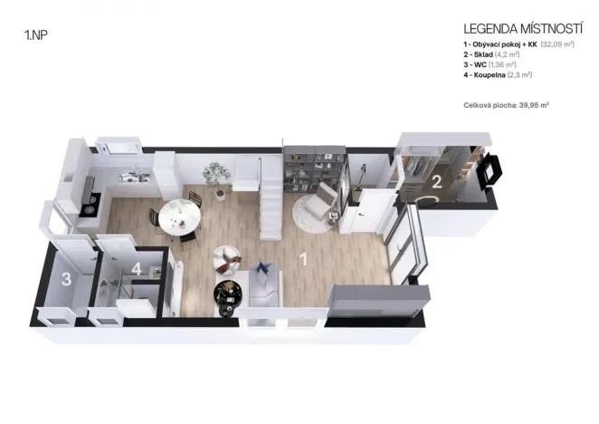 Prodej chaty, Jedovnice, 67 m2