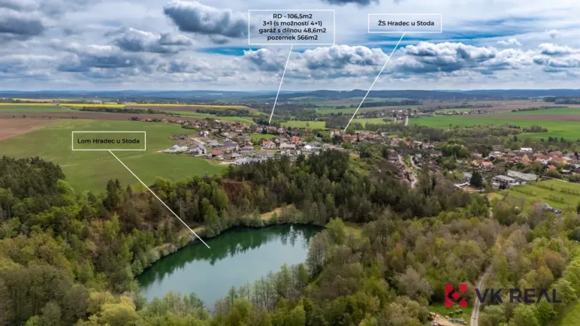 Prodej rodinného domu, Hradec, 81 m2