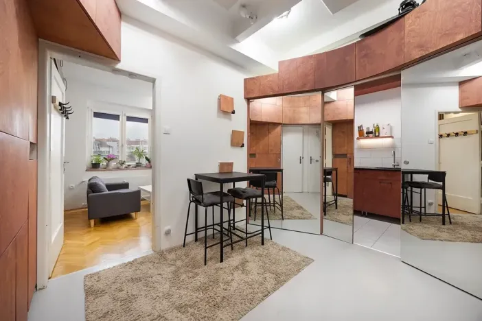 Pronájem bytu 1+1, Praha - Žižkov, Baranova, 49 m2