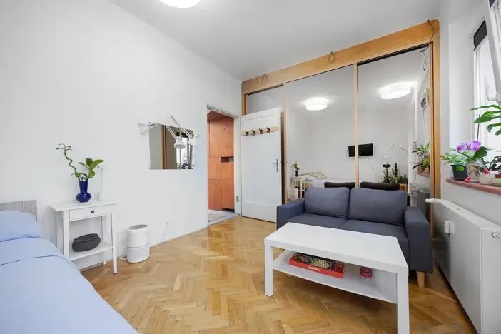 Pronájem bytu 1+1, Praha - Žižkov, Baranova, 49 m2