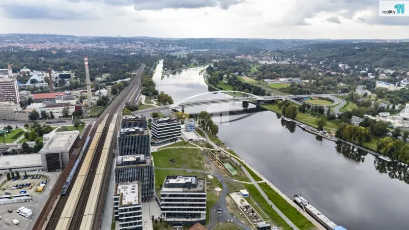 Pronájem bytu 2+kk, Praha - Holešovice, V závětří, 49 m2