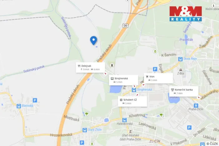 Pronájem skladu, Praha - Zličín, Dolňanská, 70 m2