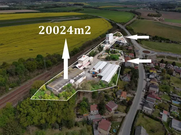 Prodej skladu, Hořovice, Tyršova, 4500 m2